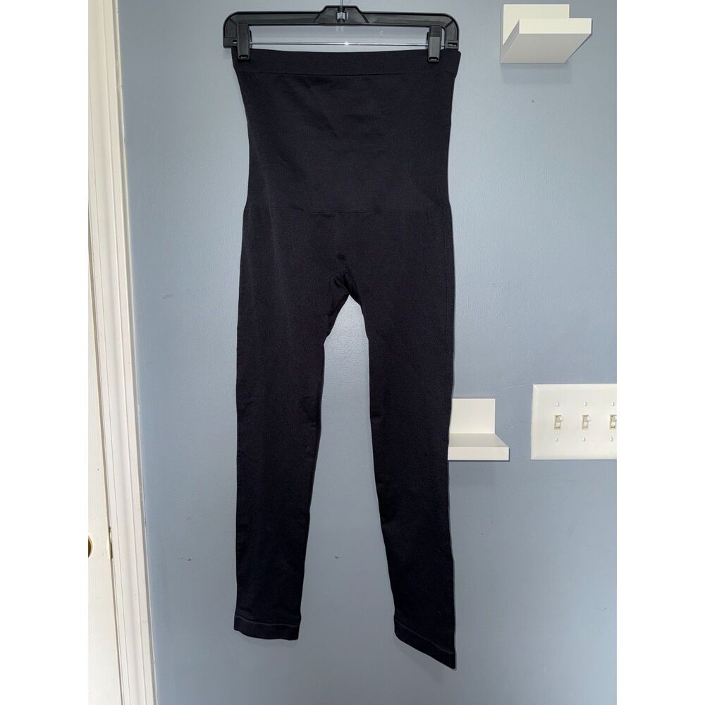 Shapermint Essentials Black High Waisted Compression Leggings | Size XL